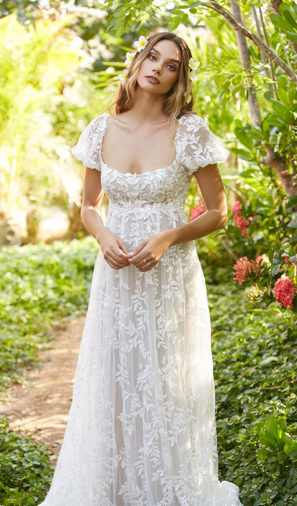 Bridgerton-Inspired Wedding Dress Ideas That Would Get Lady Whistledown's Approval